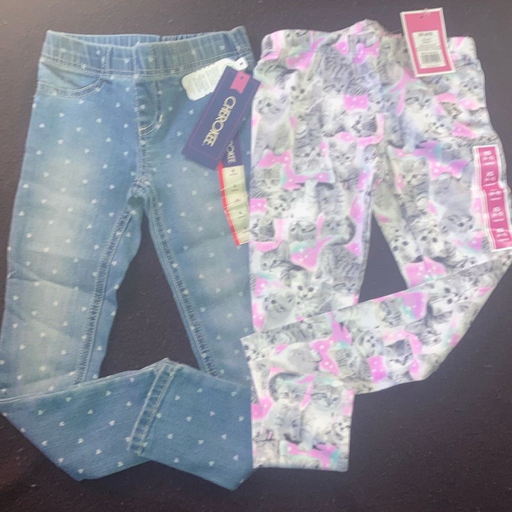 New Children’s Circo and Cherokee Pants Size 4 Jeggings - XS (4/5) Leggings